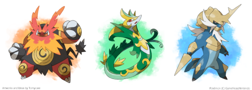an-archive-of-ancients:Various mega evolutions by Tomycase.(x/x/x/x/x)