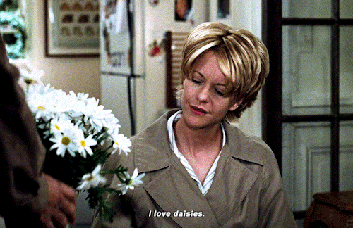 laurens-german:“I brought you flowers.”YOU’VE GOT MAIL (1998) dir. Nora Ephron