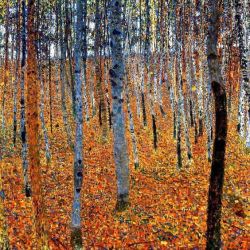 s0irenic:Gustav Klimt - (1902) - Beech Forest