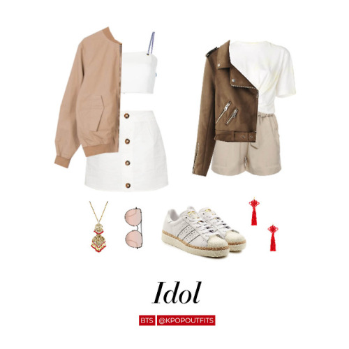 Outfits inspired by “Idol” by BTSClick here to find where to buy clothing pieces aboveMASTERLIST