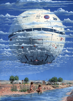 70sscifiart:  peter elson - fantastic planet (by myriac) 