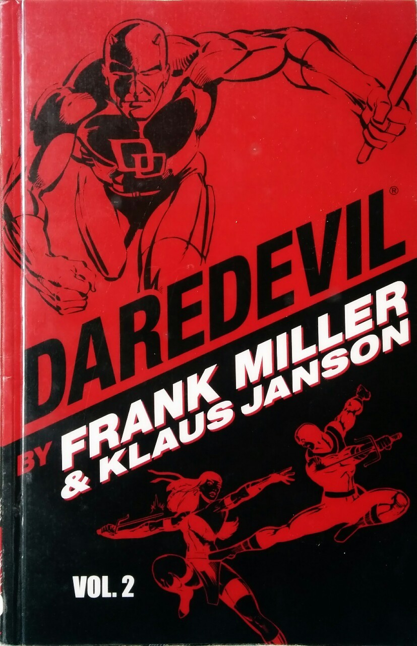 Started and finished #reading: Daredevil Vol 2, by Frank Miller and Klaus Janson.