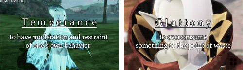 beattoriche:  ~ ♔ Hyrule Warriors → Seven Heavenly Virtues/Seven Deadly Sins
