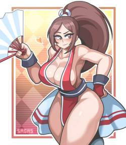 vj87g:Mai Shiranui!! 💟💟💟💟