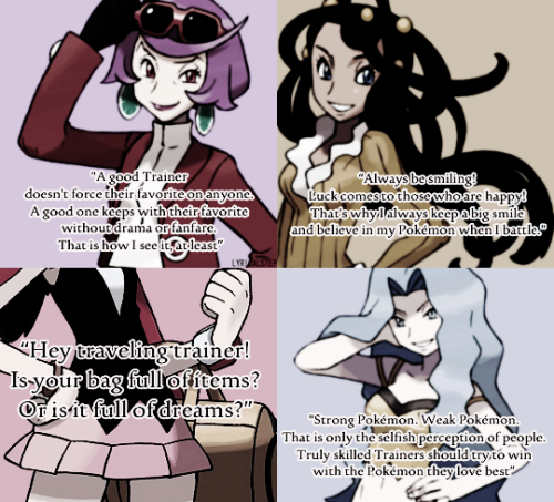 lyricalstep:Favorite Pokémon quotesHAPPY 20 YEARS OF POKÉMON!