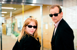 lostinscarlett:  Scarlett Johansson and Bill Murray behind-the-scenes of ‘Lost in Translation&rsquo; from Sofia Coppola&rsquo;s personal album. 