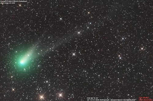 Announcing Comet Catalina : Will Comet Catalina become visible to the unaided eye? Given the unpredi