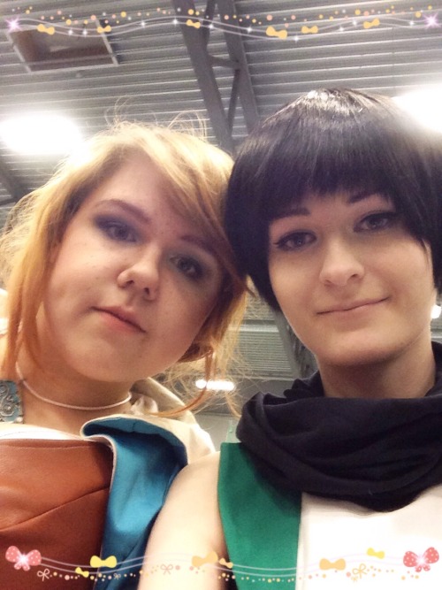 SVScon selfies! My first and last SVScon sadly ; v ; it was a lot of fun&hellip;