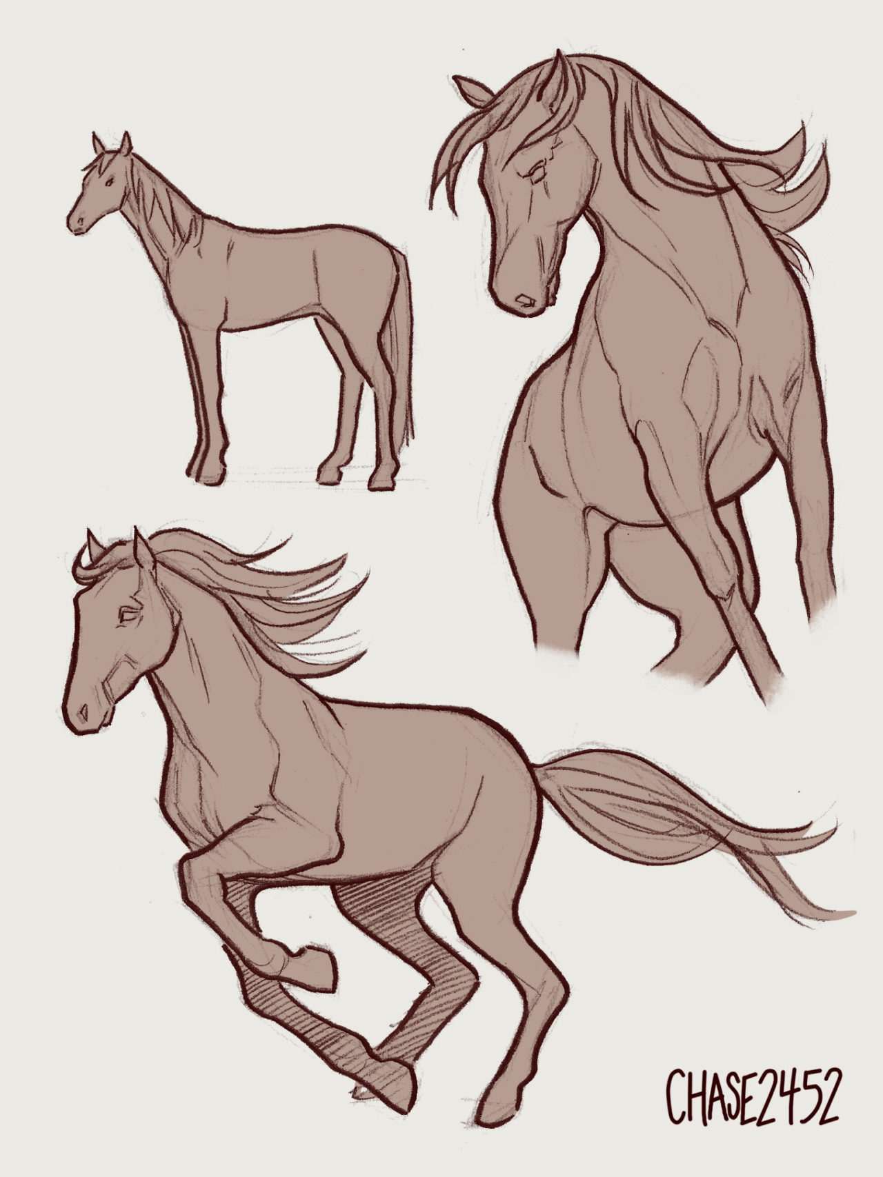 Good drawings of bad horses — i followed u because of the High Geologist  post,...