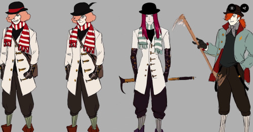 theivorytowercrumbles: Credits Concepts: [Torchwick, Ironwood, Qrow’s Scythe, Velvet’s W