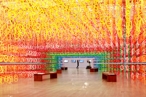 sixpenceee:To celebrate the 10th anniversary of the National Art Center of Tokyo, French architect a