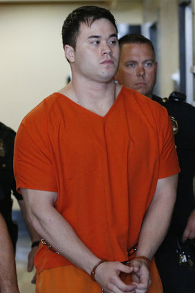 XXX This is Daniel Holtzclaw a rapist. His trial photo