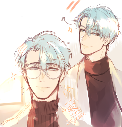 myssdark:    brain empty no thoughts only jihyun he looked so good in the webtoon that i had to draw something :  (  