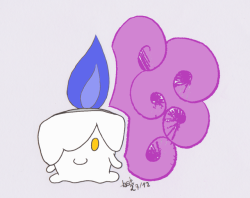 breed-station:  PokéDdex 27: Fave PKMN Design - Litwick Its simple, its cute :D 