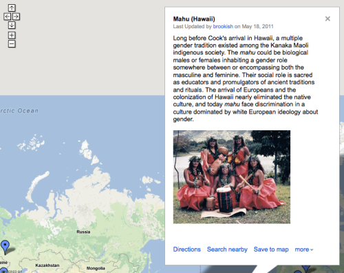 medievalpoc:  Interactive Map: The History of Gender Diversity This interactive map from PBS is a go