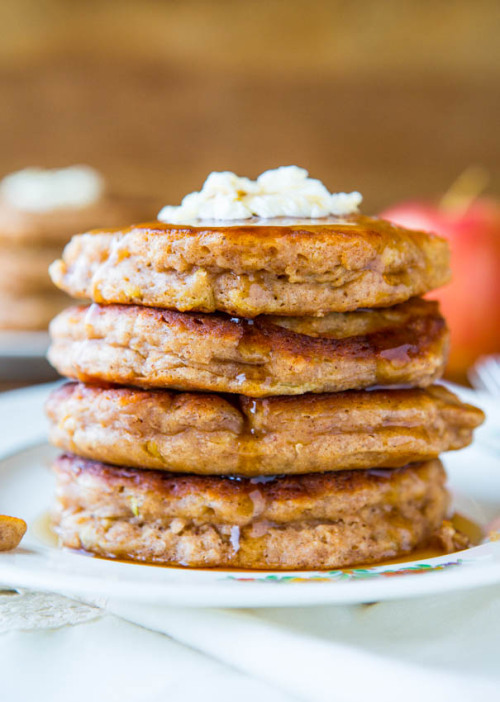 sexy-desserts:Apple Pie Pancakes