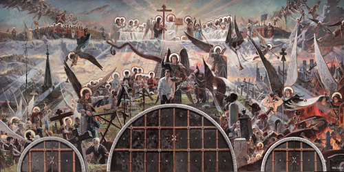 Ryzhenko Pavel Viktorovich -  Judgement - 2007 Ryzhenko Pavel Viktorovich - Triptych &ldquo;The Tsa