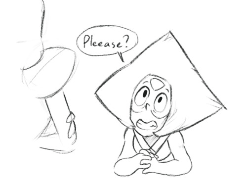 fourwayfusion:  Peridot may have lost her tools, but now she’s got the means to exploit Garnet’s only weakness.Garnet, please adopt her.