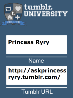 askprincessryry:   This what i look like at the first day c:   Where did you find that thing for sign up?