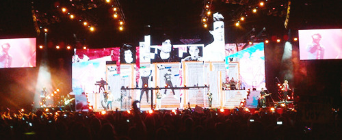  The first concert of Take Me Home tour. 