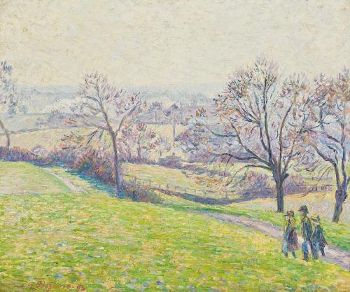 Painting of the Day | 10.31.2015Epping Landscape by Camille Pissarro (1893)