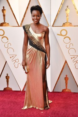 midnight-charm: Lupita Nyong’o attends