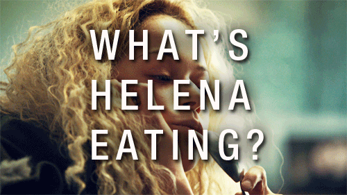orphanblack:Helena: Killer. Foodie.xD