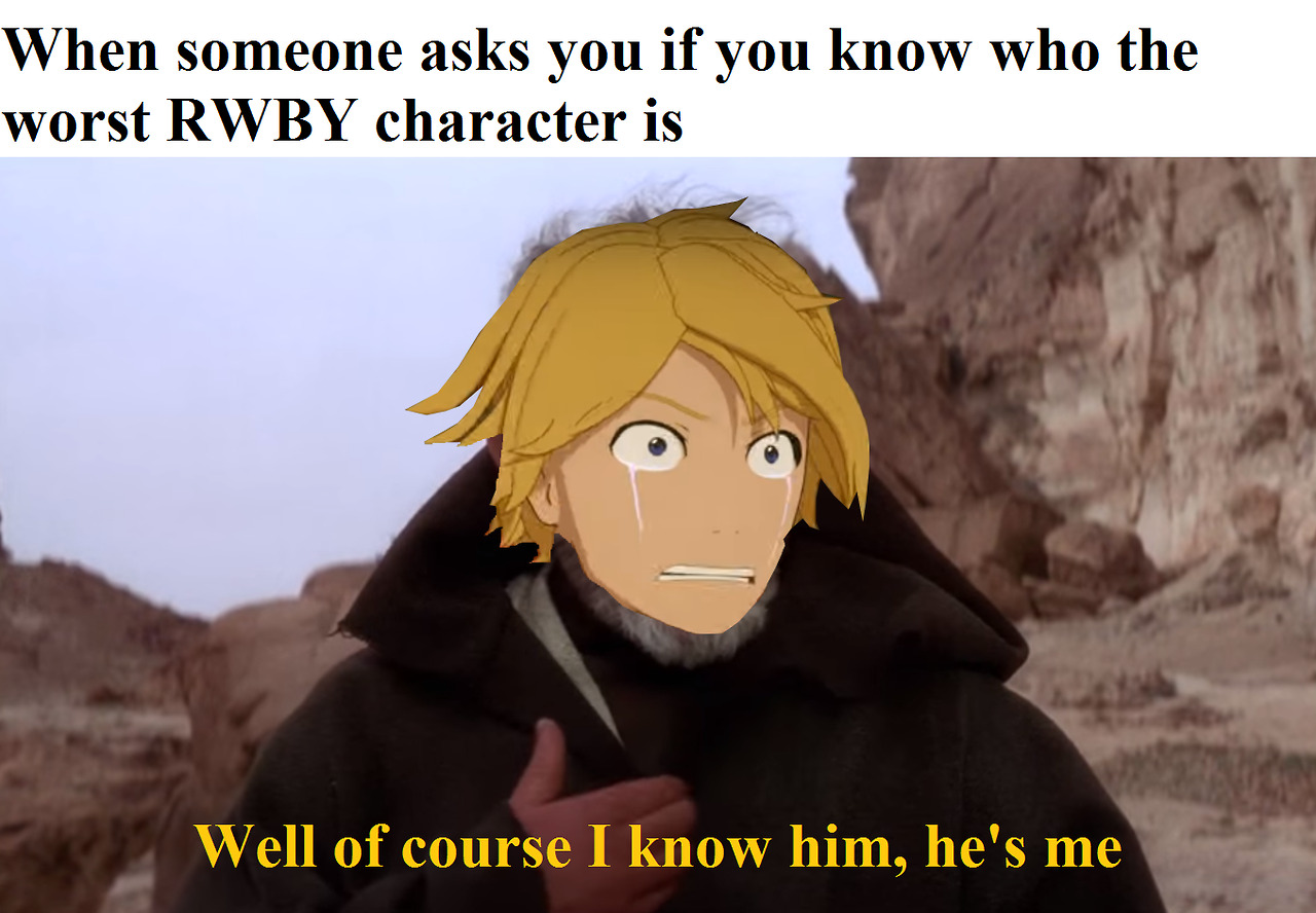 awfulrwbymemes: Poor Jauney boi