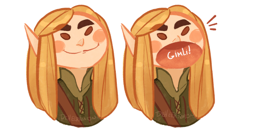 yesterday i make’d a popcat Legolas and then @chachipistachie​ made him into a leetol gif boy for me