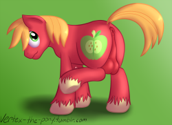 vertex-the-pony:  vertex-the-pony:  Big Macintosh