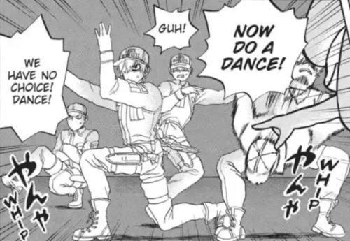 working-cells:  zai-littlerabbit-chan:  They attack They protect but most importantly . . . . they’re adorable  These dorks are gonna make me cry