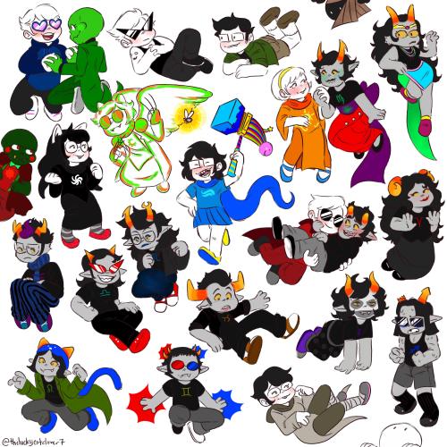 )(4PpY_12Th_4Nn1wv3r53Ry_0f _ )(0m357uCk this comic is 12 years old but I’m still Homestuck trash