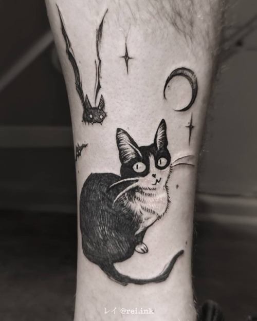 Happy mew Year Enjoy These Cat Tattoos  Tattoo Ideas Artists and Models