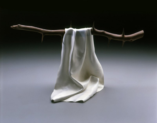 Tom Eckert “My sculptures are formed entirely of wood and then painted. I use traditional proc