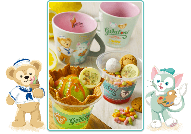 waltandmickey:  Meet Gelatoni, A Disney Friend of Duffy Duffy the Disney Bear fans,