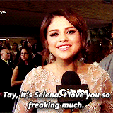 selenagomezgifs:  Favorite Relationships: Selena Gomez & Taylor Swift 