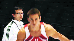 rosegym:  rosegym:  2013 Worlds: Sam Mikulak - PT  When one is a dork, one must salute