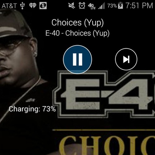 mazzimonicaxxx:  Every buddy got choices. … I stay getting money. …Lazy? no…  still active in the streets?  YUP! #E40 #YUP