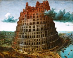 fer1972: Today’s Classic: The Tower of Babel 1. By Pieter Bruegel the Elder, version I  (1563) 2. By Hendrick III Van Cleve (c.1500) 3. By Joos de Momper (c.1600) 4. By Lucas Van Valckenborch (1594) 5. By Pieter Bruegel the Elder, version II (1563)