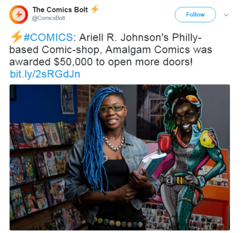 the-real-eye-to-see:Meet Ariell Johnson, First Black Female to Open Philly Comic Shop!