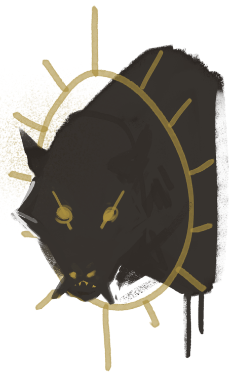 overthelazydog:Twitter really showed interest for those little sketches so I’m posting them here as 