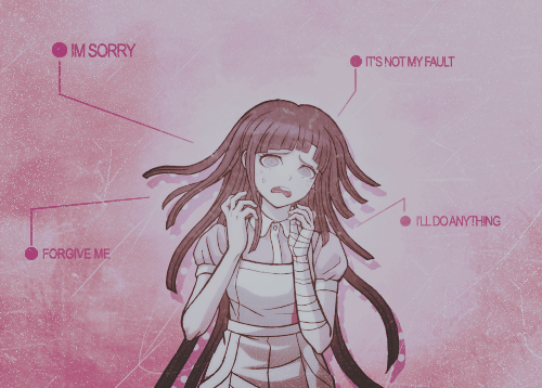 Porn photo prettysodd:   M…My name is Mikan Tsumiki.