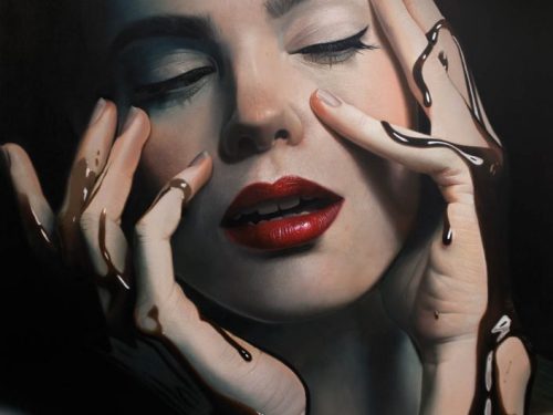 Hyperrealism portrait by Mike Dargas