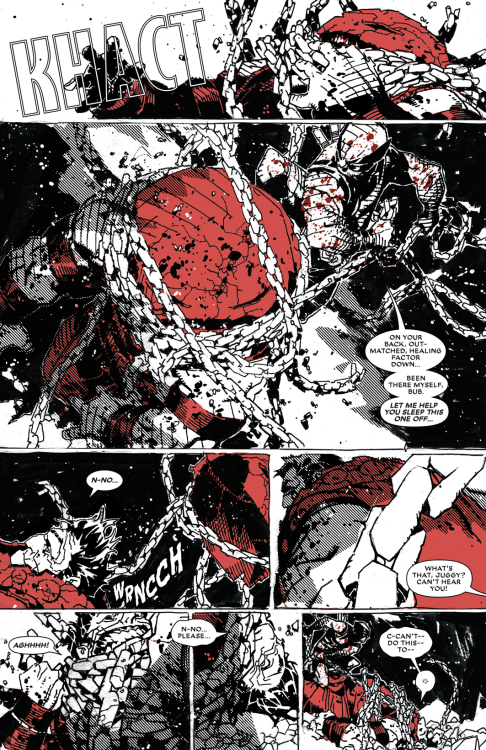 why-i-love-comics:Wolverine: Black, White, &amp; Blood #3 - “Burn” (2021)written by Donny Catesart b