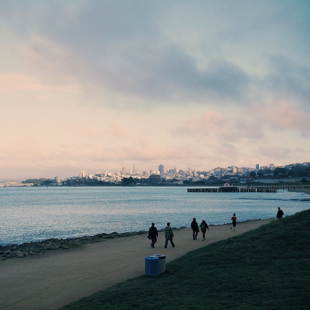 Dusk @ Crissy Field #vscocam #ocean #lumix #lumixlounge