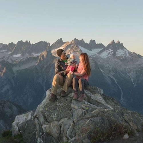 Incredible family photo with their 4 month old. The adventures this family takes are incredible!PC: 