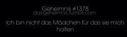 das-geheimnis: Ich bin nicht das Mädchen