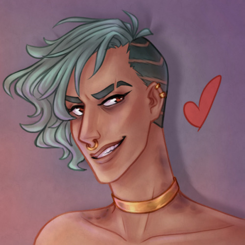 meeshay:ironphoenixart:My baby Nereus says, “Heeeeyyy,” to all you lovely apprentices out there ♥︎I 