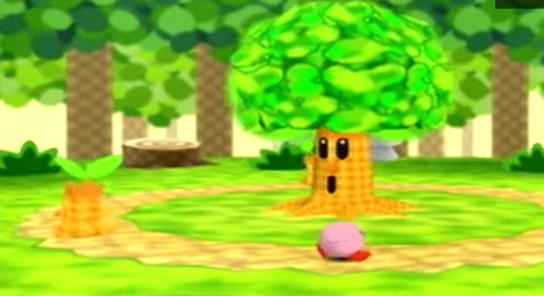 nothingbutgames:  Whispy Wood’s appearance through the Kirby series.