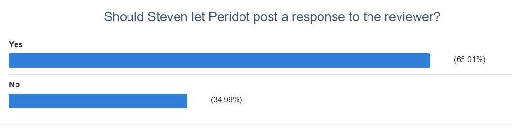 Jeepers. Steven needs to decide which call Peridot should answer before he Literally